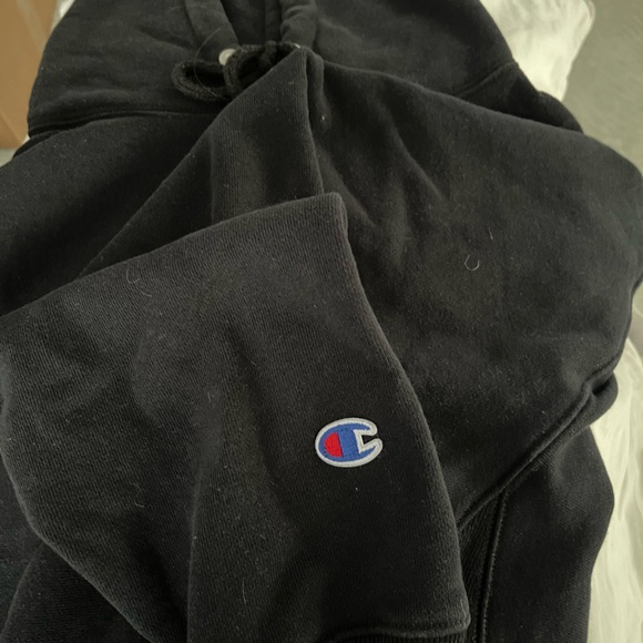 CHAMPION CROPPED HOODIE - Picture 8 of 8